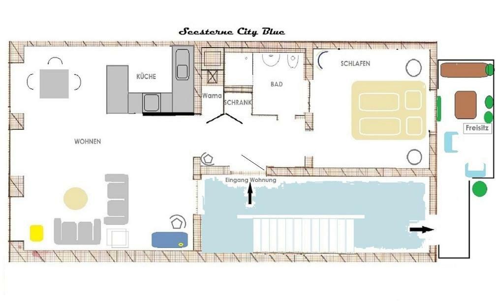 Seesterne City Apartment Konstanz Exterior photo